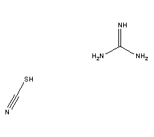 硫氰酸胍結構式_593-84-0結構式