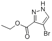 Ethyl 4-bromo-1h-pyrazole-3-carboxylateStructure,5932-34-3Structure Ethyl 4-bromo-1h-pyrazole-3-carboxylate Structure,5932-34-3Structure