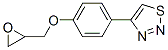 4-[4-(環(huán)氧乙烷-2-甲氧基)苯基]-1,2,3-噻二唑結(jié)構(gòu)式_59834-07-0結(jié)構(gòu)式