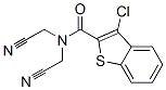 (9ci)-3-氯-N,N-雙(氰基甲基)-苯并[b]噻吩-2-羧酰胺結構式_600122-12-1結構式