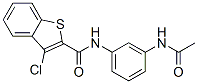 (9ci)-n-[3-(乙?；被?苯基]-3-氯-苯并[b]噻吩-2-羧酰胺結(jié)構(gòu)式_600122-19-8結(jié)構(gòu)式