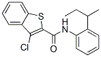 (9ci)-3-氯-n-[2-(1-甲基丙基)苯基]-苯并[b]噻吩-2-羧酰胺結構式_600122-31-4結構式