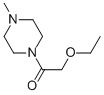 Piperazine,1-(ethoxyacetyl)-4-methyl-Structure,600140-20-3Structure Piperazine,1-(ethoxyacetyl)-4-methyl- Structure,600140-20-3Structure