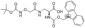 Fmoc-dpr(boc-aoa)-oh Structure,600153-12-6Structure