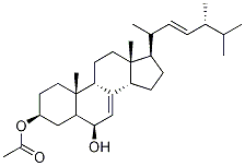 3Beta-acetoxyergosta-7,22-dien-5alpha-olStructure,60045-90-1Structure 3Beta-acetoxyergosta-7,22-dien-5alpha-ol Structure,60045-90-1Structure