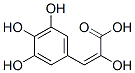 2-Propenoic acid, 2-hydroxy-3-(3,4,5-trihydroxyphenyl)-, (2e)-(9ci)Structure,600731-74-6Structure 2-Propenoic acid, 2-hydroxy-3-(3,4,5-trihydroxyphenyl)-, (2e)-(9ci) Structure,600731-74-6Structure