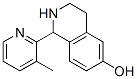 (9ci)-1,2,3,4-四氫-1-(3-甲基-2-吡啶)-6-異羥基喹啉結(jié)構(gòu)式_601462-59-3結(jié)構(gòu)式