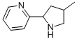 Pyridine, 2-(4-methyl-2-pyrrolidinyl)-(9ci)Structure,603089-88-9Structure Pyridine, 2-(4-methyl-2-pyrrolidinyl)-(9ci) Structure,603089-88-9Structure