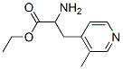 4-Pyridinepropanoicacid,alpha-amino-3-methyl-,ethylester(9ci)Structure,603945-36-4Structure 4-Pyridinepropanoicacid,alpha-amino-3-methyl-,ethylester(9ci) Structure,603945-36-4Structure