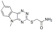 (9ci)-2-[(5,8-二甲基-5H-1,2,4-噻嗪并[5,6-b]吲哚-3-基)硫代]-乙酰胺結(jié)構(gòu)式_603946-39-0結(jié)構(gòu)式
