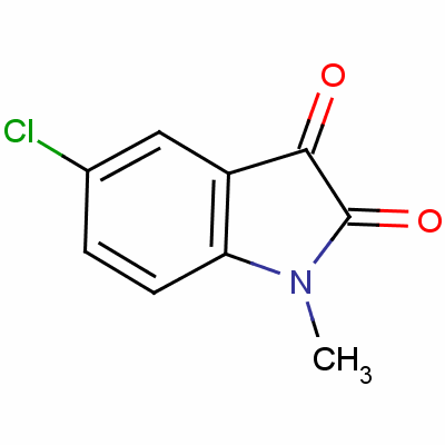 5-Chloro-1-methyl-1h-indole-2,3-dioneStructure,60434-13-1Structure 5-Chloro-1-methyl-1h-indole-2,3-dione Structure,60434-13-1Structure
