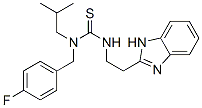 (9CI)-N-[2-(1H-苯并咪唑-2-基)乙基]-N-[(4-氟苯基)甲基]-N-(2-甲基丙基)-硫脲結(jié)構(gòu)式_606090-43-1結(jié)構(gòu)式
