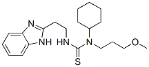 (9CI)-N-[2-(1H-苯并咪唑-2-基)乙基]-N-環(huán)己基-N-(3-甲氧基丙基)-硫脲結(jié)構(gòu)式_606090-47-5結(jié)構(gòu)式