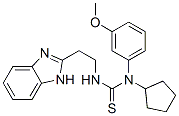 (9CI)-n-[2-(1H-苯并咪唑-2-基)乙基]-n-環(huán)戊基-n-(3-甲氧基苯基)-硫脲結(jié)構(gòu)式_606090-62-4結(jié)構(gòu)式