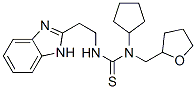 (9CI)-n-[2-(1H-苯并咪唑-2-基)乙基]-n-環(huán)戊基-n-[(四氫-2-呋喃)甲基]-硫脲結(jié)構(gòu)式_606090-73-7結(jié)構(gòu)式