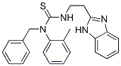 (9CI)-N-[2-(1H-苯并咪唑-2-基)乙基]-N-(2-甲基苯基)-N-(苯基甲基)-硫脲結(jié)構(gòu)式_606090-80-6結(jié)構(gòu)式