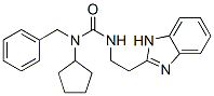 (9CI)-n-[2-(1H-苯并咪唑-2-基)乙基]-n-環(huán)戊基-n-(苯基甲基)-脲結構式_606091-35-4結構式