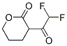 2H-pyran-2-one, 3-(difluoroacetyl)tetrahydro-(9ci)Structure,606491-81-0Structure 2H-pyran-2-one, 3-(difluoroacetyl)tetrahydro-(9ci) Structure,606491-81-0Structure