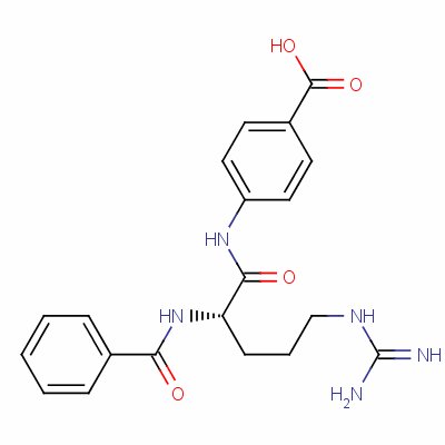 Bz-arg-4-abz-oh hydrochloride salt Structure,60833-82-1Structure