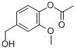 Benzenemethanol,4-(acetyloxy)-3-methoxy-Structure,60835-68-9Structure Benzenemethanol,4-(acetyloxy)-3-methoxy- Structure,60835-68-9Structure
