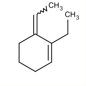 1-Ethyl-6-ethylidenecyclohexeneStructure,61141-57-9Structure 1-Ethyl-6-ethylidenecyclohexene Structure,61141-57-9Structure