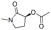 2-Pyrrolidinone,3-(acetyloxy)-1-methyl-,(3s)-(9ci)Structure,614754-27-7Structure 2-Pyrrolidinone,3-(acetyloxy)-1-methyl-,(3s)-(9ci) Structure,614754-27-7Structure
