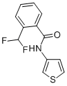 (9ci)-2-(二氟甲基)-n-3-噻吩-苯甲酰胺結構式_616204-44-5結構式