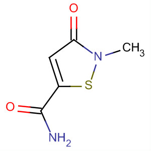 (9ci)-2,3-二氫-2-甲基-3-氧代-5-異噻唑羧酰胺結(jié)構(gòu)式_62020-65-9結(jié)構(gòu)式