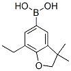 (9ci)-(7-乙基-2,3-二氫-3,3-二甲基-5-苯并呋喃)-硼酸結(jié)構(gòu)式_623175-86-0結(jié)構(gòu)式