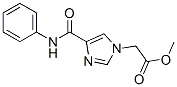 1H-imidazole-1-aceticacid,4-[(phenylamino)carbonyl]-,methylester(9ci) Structure,625846-39-1Structure