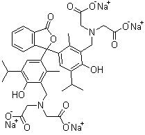 Thymolphthalexon, indicator for complexo metryStructure,62698-55-9Structure Thymolphthalexon, indicator for complexo metry Structure,62698-55-9Structure