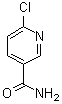 6-氯煙酰胺結(jié)構(gòu)式_6271-78-9結(jié)構(gòu)式