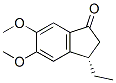 (3s)-(9ci)-3-乙基-2,3-二氫-5,6-二甲氧基-1H-茚-1-酮結(jié)構(gòu)式_627518-53-0結(jié)構(gòu)式