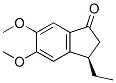 (3r)-(9ci)-3-乙基-2,3-二氫-5,6-二甲氧基-1H-茚-1-酮結(jié)構(gòu)式_627518-54-1結(jié)構(gòu)式