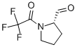 2-Pyrrolidinecarboxaldehyde, 1-(trifluoroacetyl)-, (2s)-(9ci)Structure,628319-40-4Structure 2-Pyrrolidinecarboxaldehyde, 1-(trifluoroacetyl)-, (2s)-(9ci) Structure,628319-40-4Structure