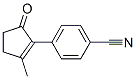 (9ci)-4-(2-甲基-5-氧代-1-環(huán)戊烯-1-基)-苯甲腈結(jié)構(gòu)式_628731-98-6結(jié)構(gòu)式