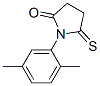 2-Pyrrolidinone, 1-(2,5-dimethylphenyl)-5-thioxo-, (1s)-(9ci)Structure,634151-19-2Structure 2-Pyrrolidinone, 1-(2,5-dimethylphenyl)-5-thioxo-, (1s)-(9ci) Structure,634151-19-2Structure