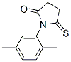 2-Pyrrolidinone, 1-(2,5-dimethylphenyl)-5-thioxo-, (1r)-(9ci)Structure,634151-20-5Structure 2-Pyrrolidinone, 1-(2,5-dimethylphenyl)-5-thioxo-, (1r)-(9ci) Structure,634151-20-5Structure