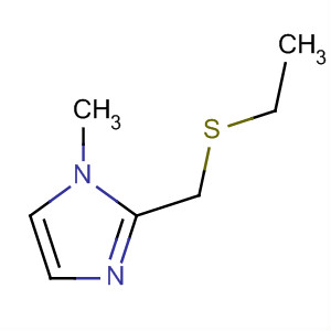 1H-imidazole,2-[(ethylthio)methyl]-1-methyl-(9ci) Structure,642075-20-5Structure