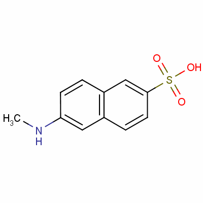 6-(Methylamino)naphthalene-2-sulphonic acidStructure,64375-16-2Structure 6-(Methylamino)naphthalene-2-sulphonic acid Structure,64375-16-2Structure