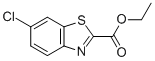 6-Chloro-2-benzothiazolecarboxylic acid ethyl esterStructure,64377-93-1Structure 6-Chloro-2-benzothiazolecarboxylic acid ethyl ester Structure,64377-93-1Structure