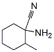 1-Amino-2-methylcyclohexane-1-carbonitrileStructure,64384-44-7Structure 1-Amino-2-methylcyclohexane-1-carbonitrile Structure,64384-44-7Structure