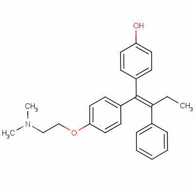 (Z)-4-hydroxytamoxifenStructure,65213-48-1Structure (Z)-4-hydroxytamoxifen Structure,65213-48-1Structure