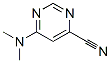 4-Pyrimidinecarbonitrile, 6-(dimethylamino)-(9ci)Structure,65735-63-9Structure 4-Pyrimidinecarbonitrile, 6-(dimethylamino)-(9ci) Structure,65735-63-9Structure