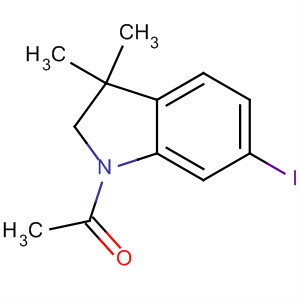 1-(6-Iodo-3,3-dimethylindolin-1-yl)ethanoneStructure,659731-42-7Structure 1-(6-Iodo-3,3-dimethylindolin-1-yl)ethanone Structure,659731-42-7Structure