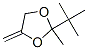 1,3-Dioxolane, 2-(1,1-dimethylethyl)-2-methyl-4-methylene-Structure,66290-95-7Structure 1,3-Dioxolane, 2-(1,1-dimethylethyl)-2-methyl-4-methylene- Structure,66290-95-7Structure
