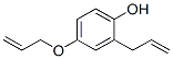 Phenol, 2-(2-propenyl)-4-(2-propenyloxy)-(9ci)Structure,664324-38-3Structure Phenol, 2-(2-propenyl)-4-(2-propenyloxy)-(9ci) Structure,664324-38-3Structure