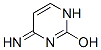 2-Pyrimidinol, 1,4-dihydro-4-imino-(9ci) Structure,66460-18-2Structure