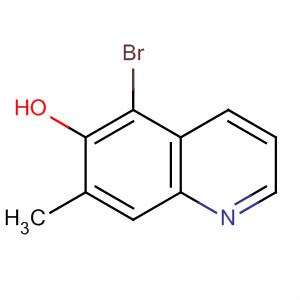 5-Bromo-6-hydroxy-7-methyl-quinolineStructure,666735-09-7Structure 5-Bromo-6-hydroxy-7-methyl-quinoline Structure,666735-09-7Structure