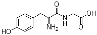 H-tyr-gly-oh Structure,673-08-5Structure